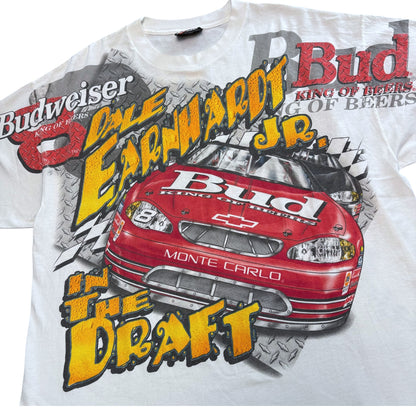 Budweiser x NASCAR #8 Dale Jr. T-Shirt Size XL