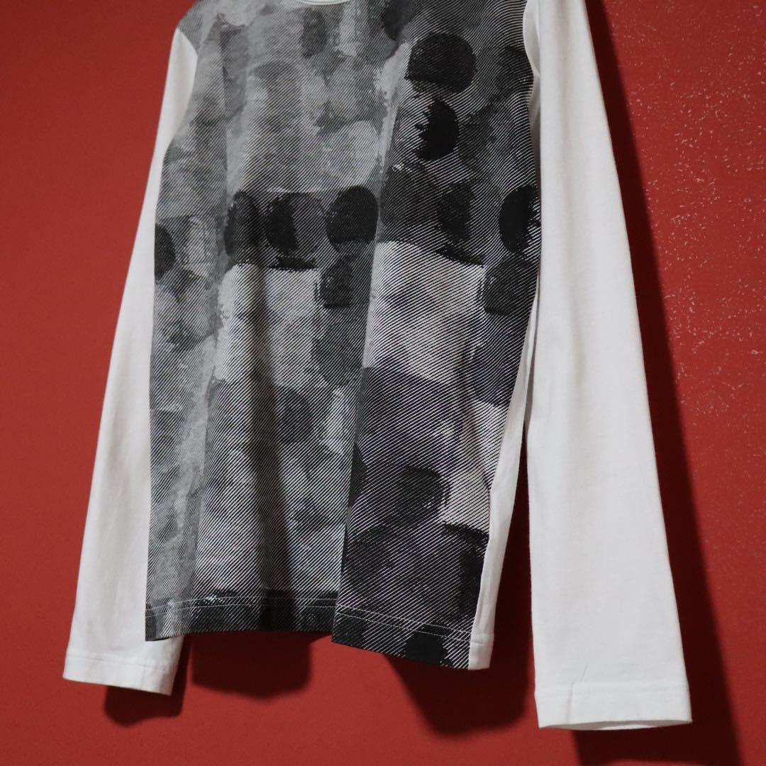 Yohji Yamamoto 24SS Polka Dot Pigment Long Sleeve Shirt Size 2