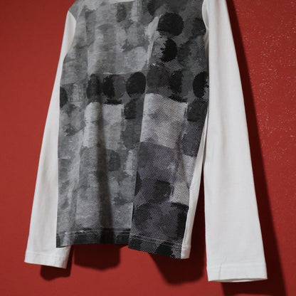 Yohji Yamamoto 24SS Polka Dot Pigment Long Sleeve Shirt Size 2