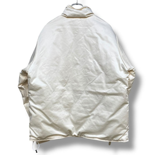 South2 West8 22AW Ivory Banded Collar Down Jacket Size M