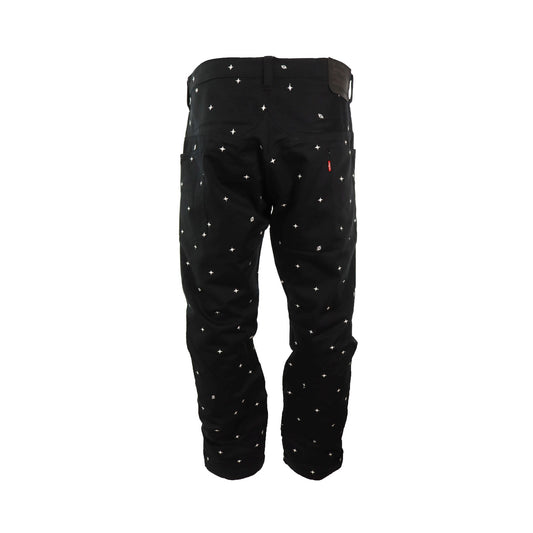 Levi's FLU 2007 Cotton Pants Black/White Size 34