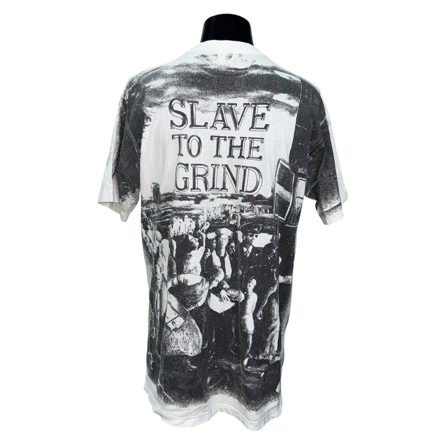 SKID ROW 90s "Slave To The Grind" AOP Vintage T Size XL