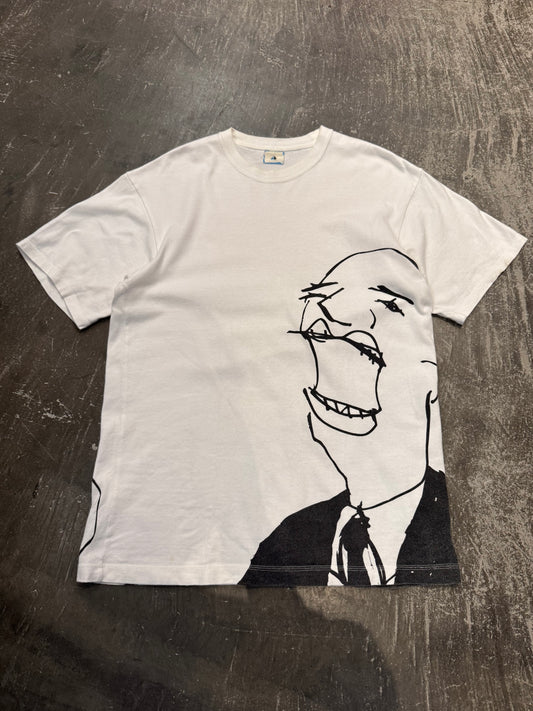 Undercover 02SS T-Shirt White Cotton Size M