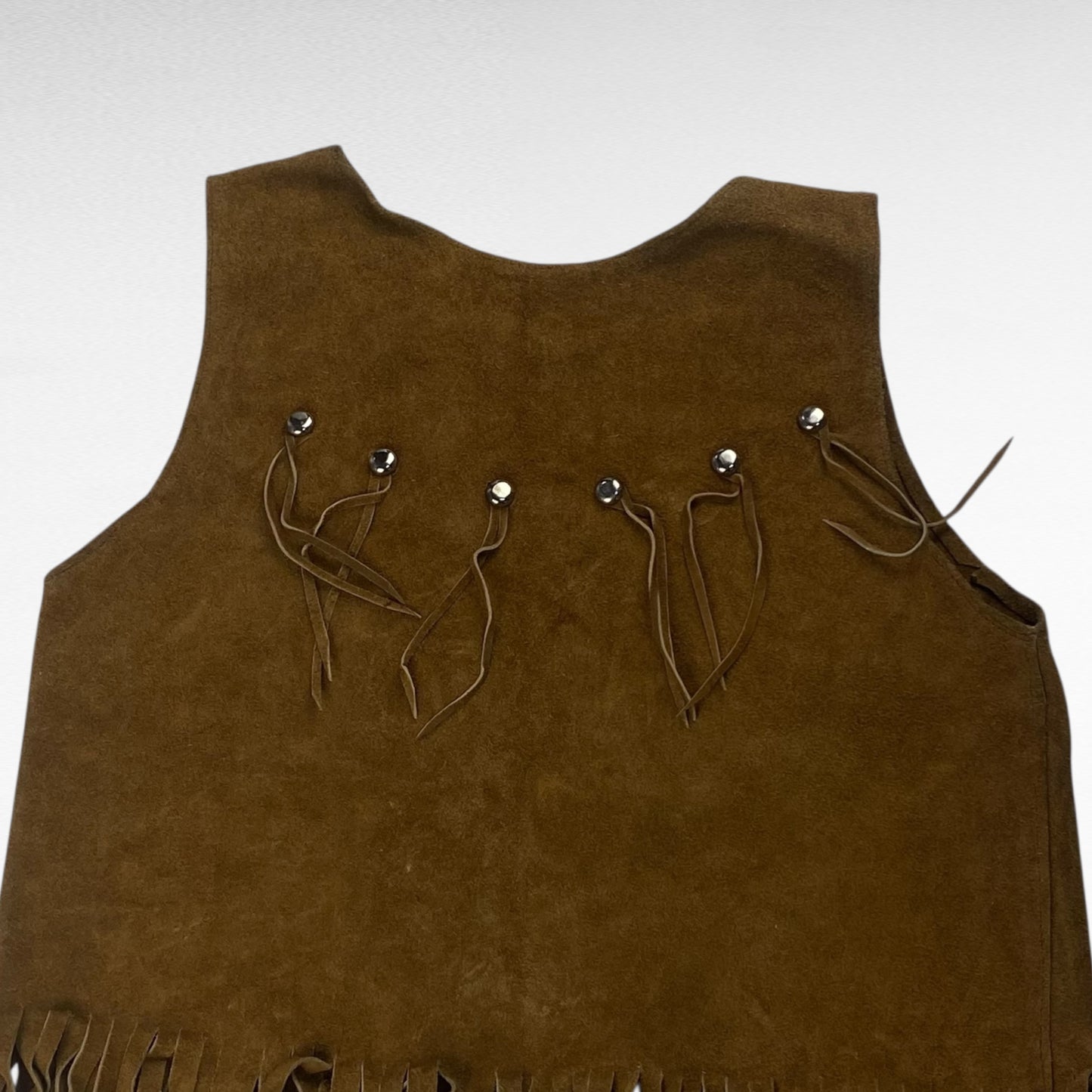 unknown Leather Vest Brown Size S