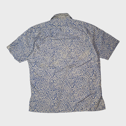 Polo by Ralph Lauren 90s Patterned Silk Shirt Size S