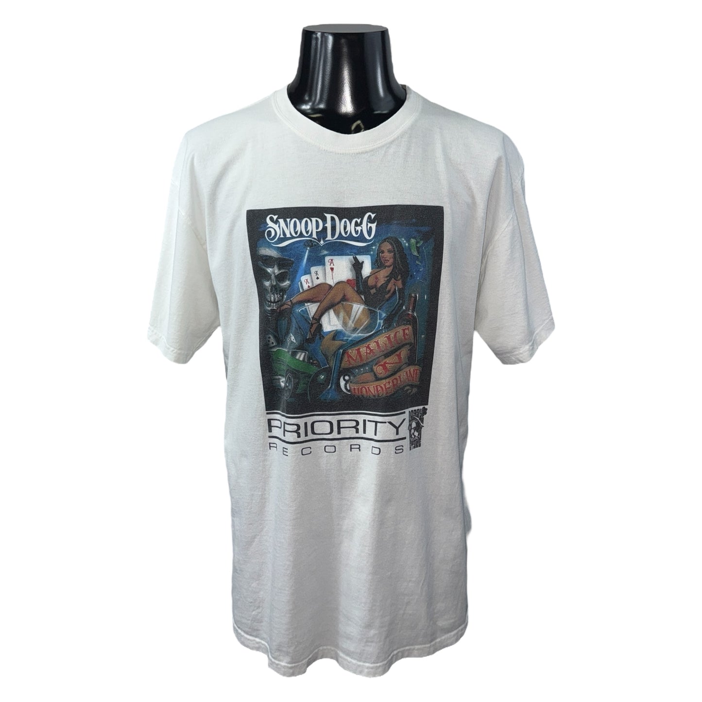 Snoop Dogg Malice n Wonderland T-Shirt White Size XL