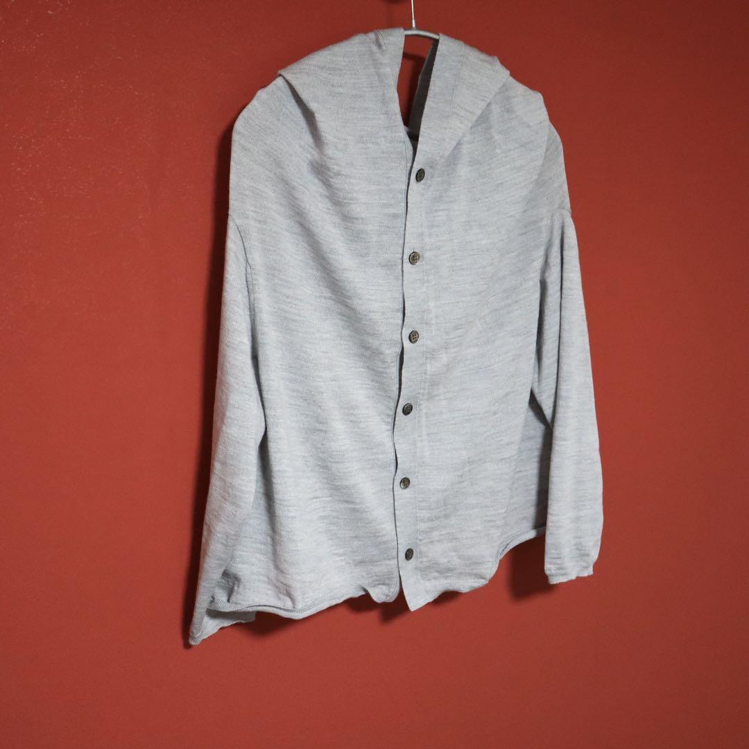 Comme des Garcons 25SS Asymmetrical Hooded Cardigan Size S