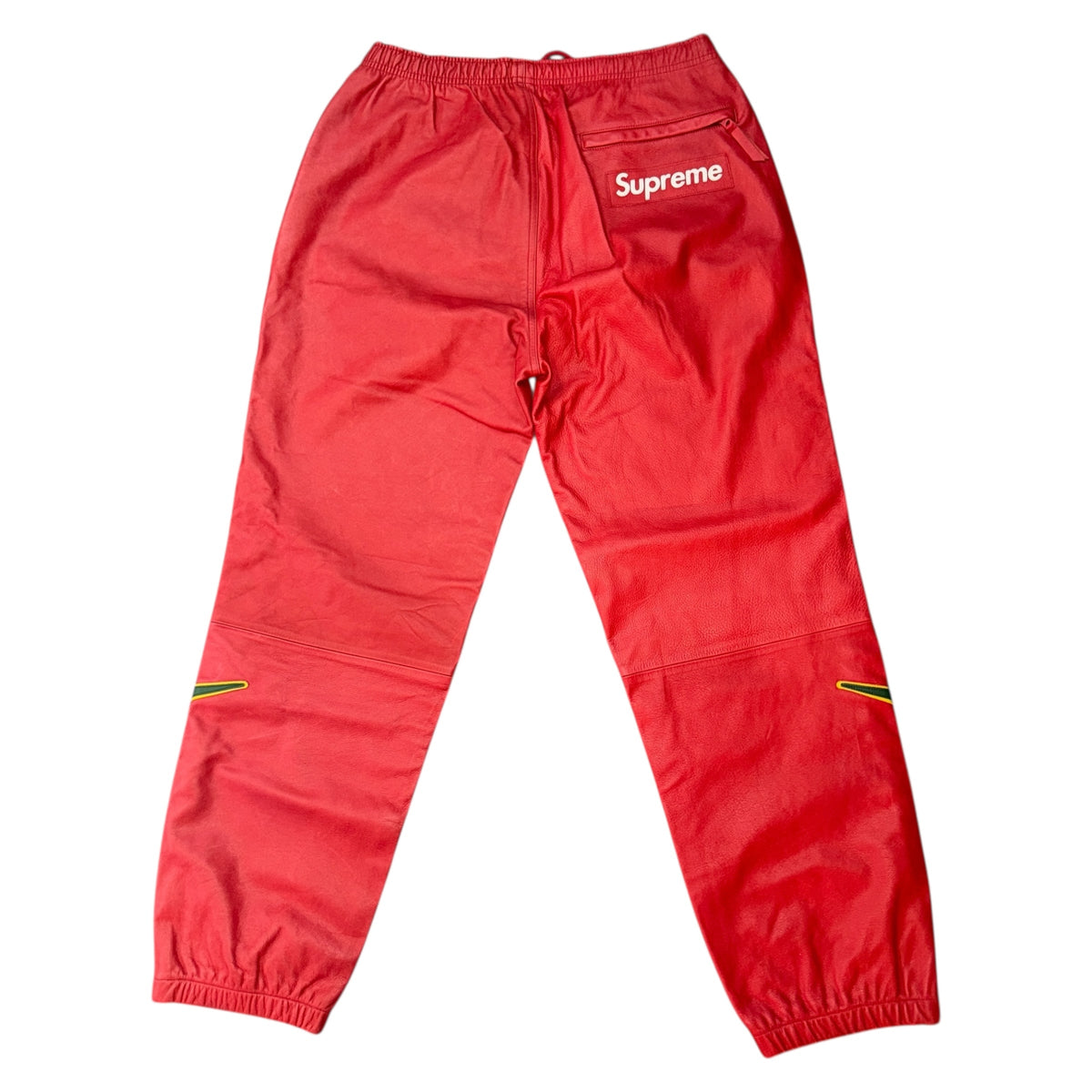 Supreme x AW LEATHER WARM UP PANT 19AW LEATHER WARM UP PANT Size M