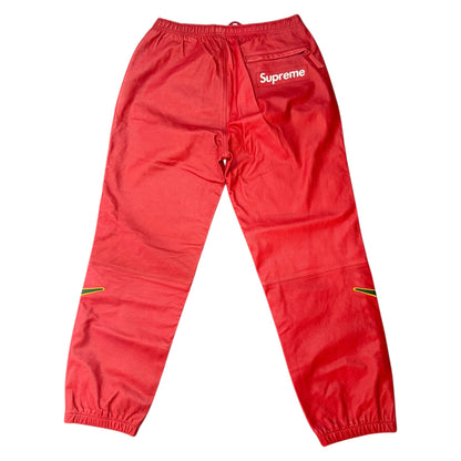 Supreme x AW LEATHER WARM UP PANT 19AW LEATHER WARM UP PANT Size M