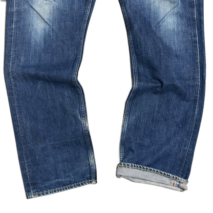 Bape A BATHING APE Embroidery Denim Jeans Size L