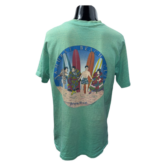 HOWZIT SAMURAI BEACH CLUB T-Shirt Size L