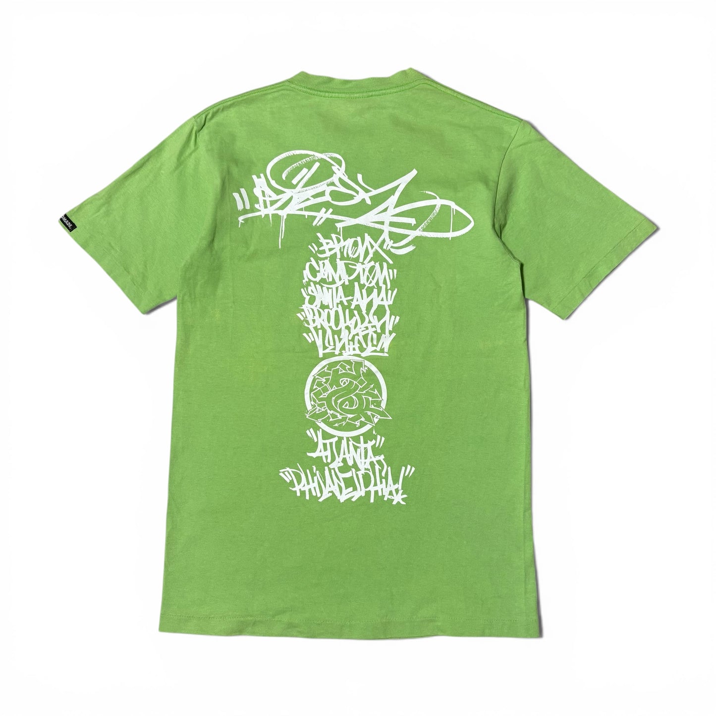 Stussy 00s SLICK World Tour Tee Faded Size S