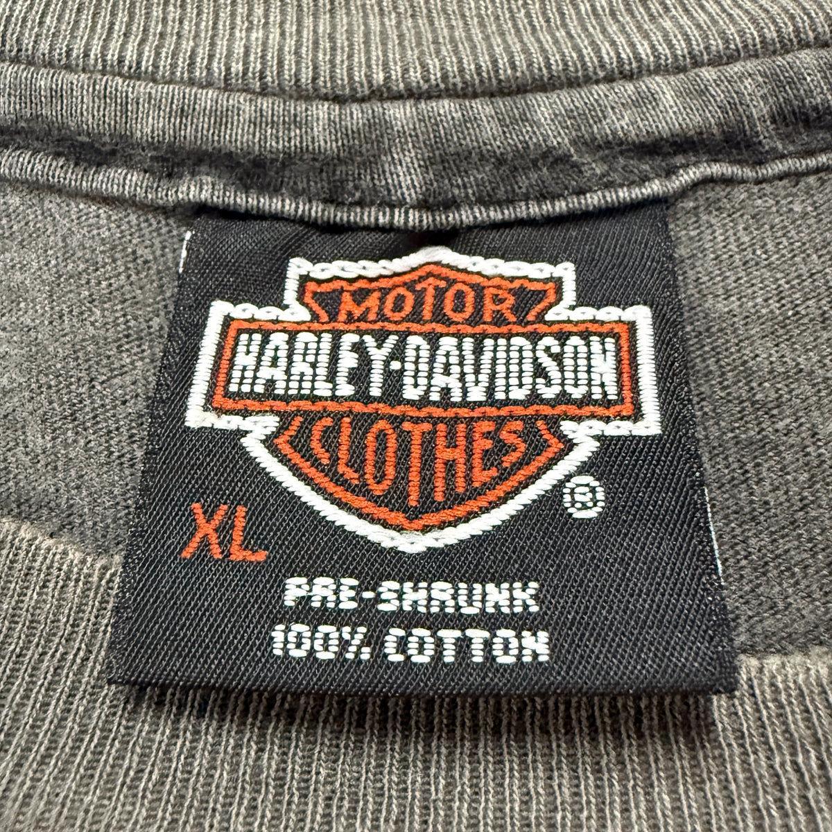 HARLEY-DAVIDSON 80s 3D Eagle All Over Print T-Shirt Size XL