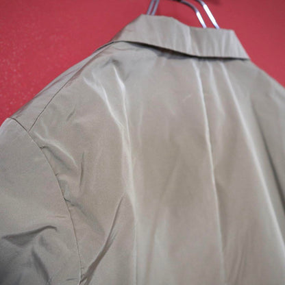 Jil Sander Beige Glossy Polyester Nylon Tailored Size 42