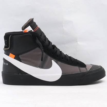 Off-White BLAZER MID THE 10 Hi-Top Sneakers Black Size 27cm