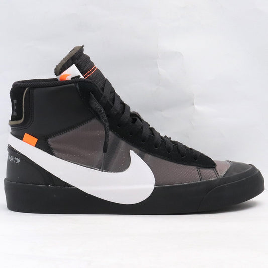 Off-White BLAZER MID THE 10 Hi-Top Sneakers Black Size 27cm