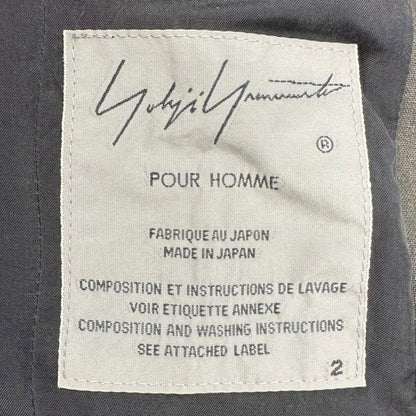 Yohji Yamamoto YYPH 20SS Yuka Asakura Multi-Zip Size 2