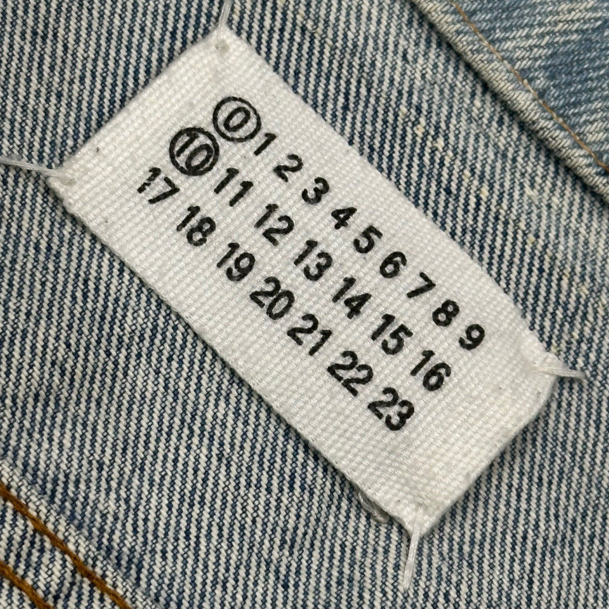 Maison Martin Margiela 03SS Artisanal Jacket Blue Size M