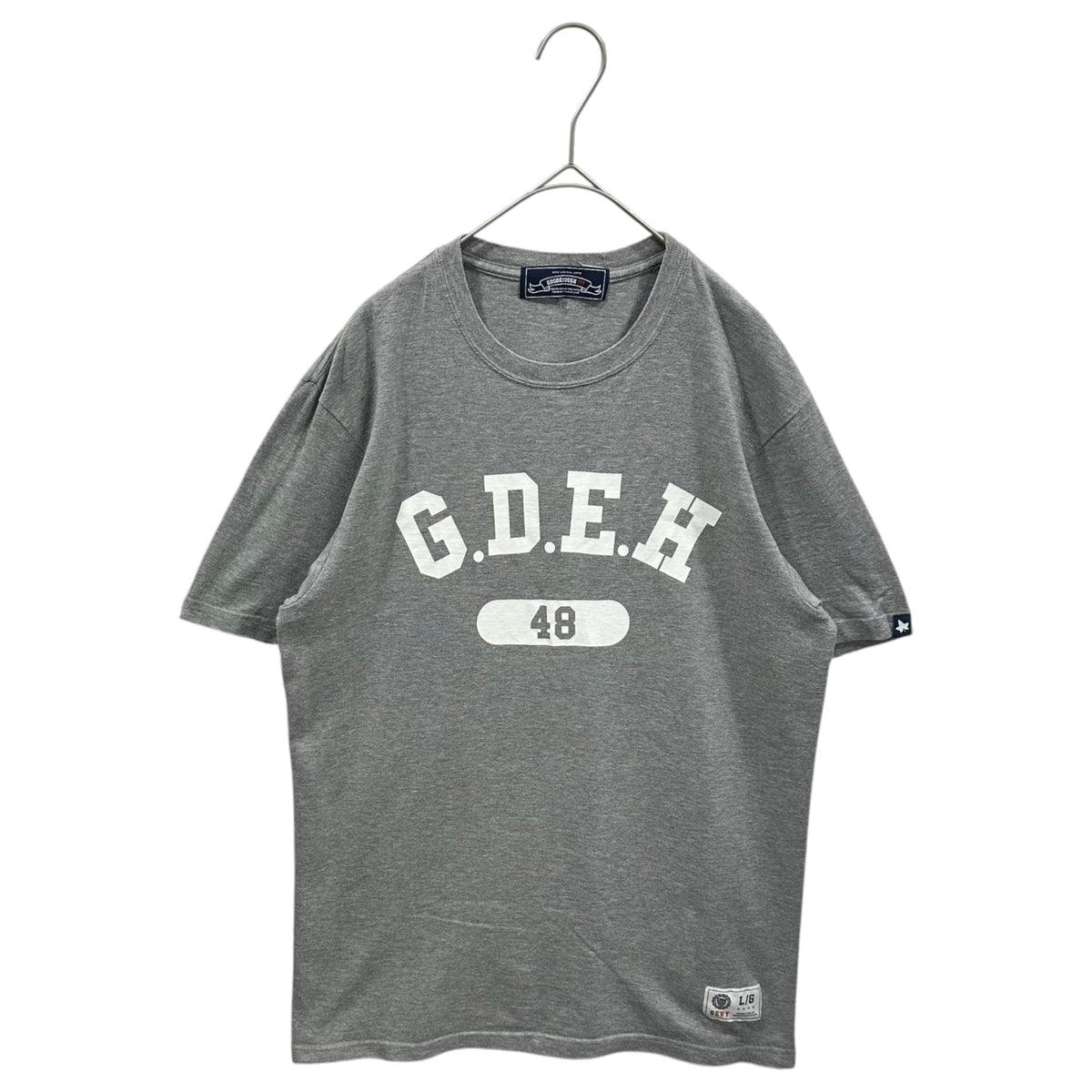 GOODENOUGH IVY College Logo Print T-Shirt Multi Size L