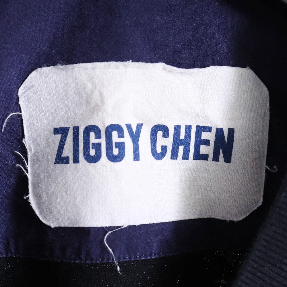 ZIGGY CHEN 15AW Wappen Long Sleeve Shirt Black Size 46