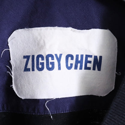 ZIGGY CHEN 15AW Wappen Long Sleeve Shirt Black Size 46