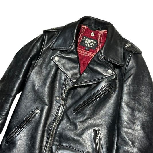 SCHOTT Onestar Special Horsehide Jacket Black Size 34