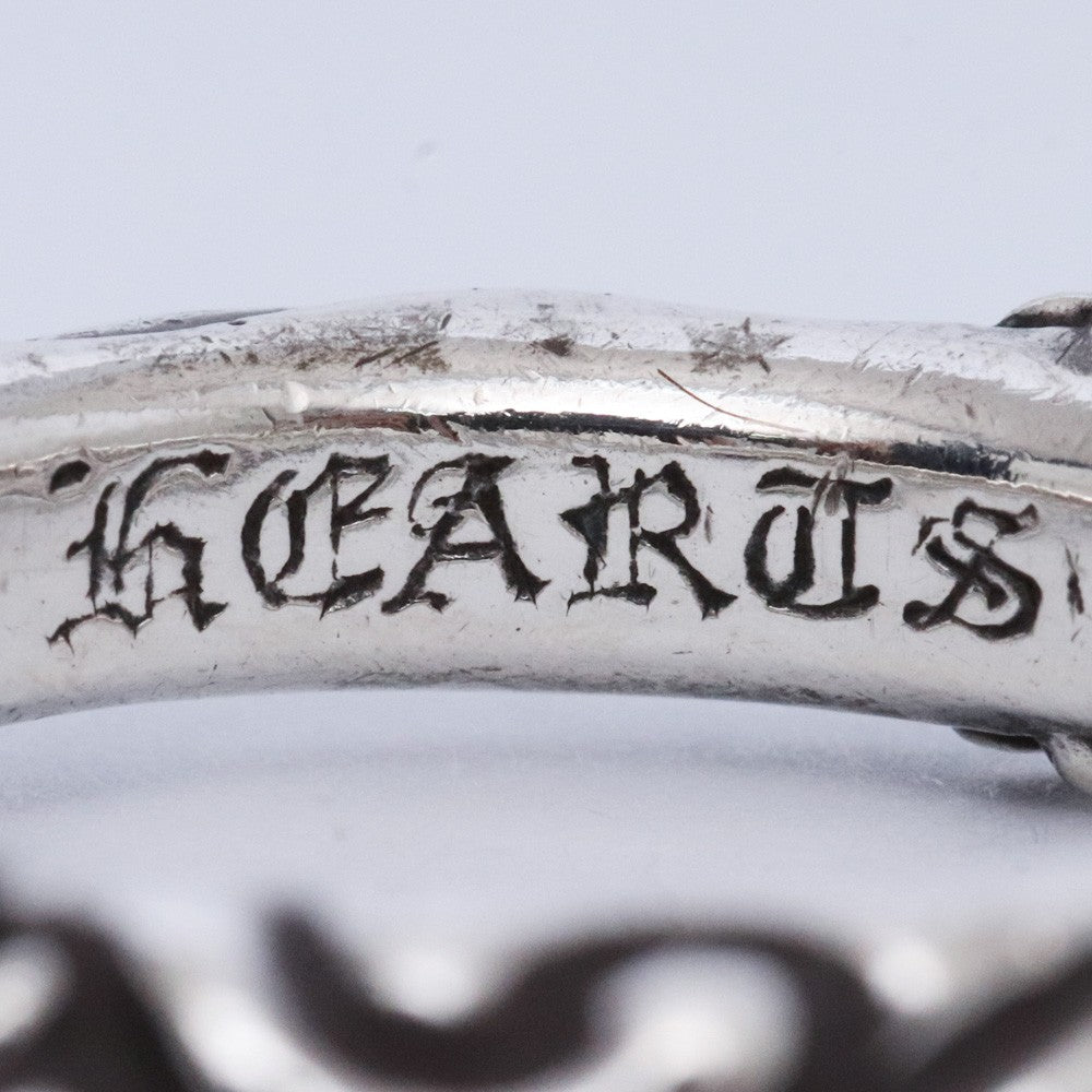 CHROME HEARTS SBT Band Silver Ring Size JP 21