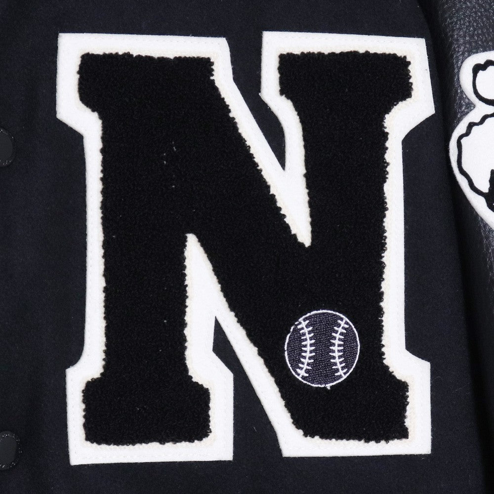 NEIGHBORHOOD 22AW Wappen Stadium Jacket Black Size L