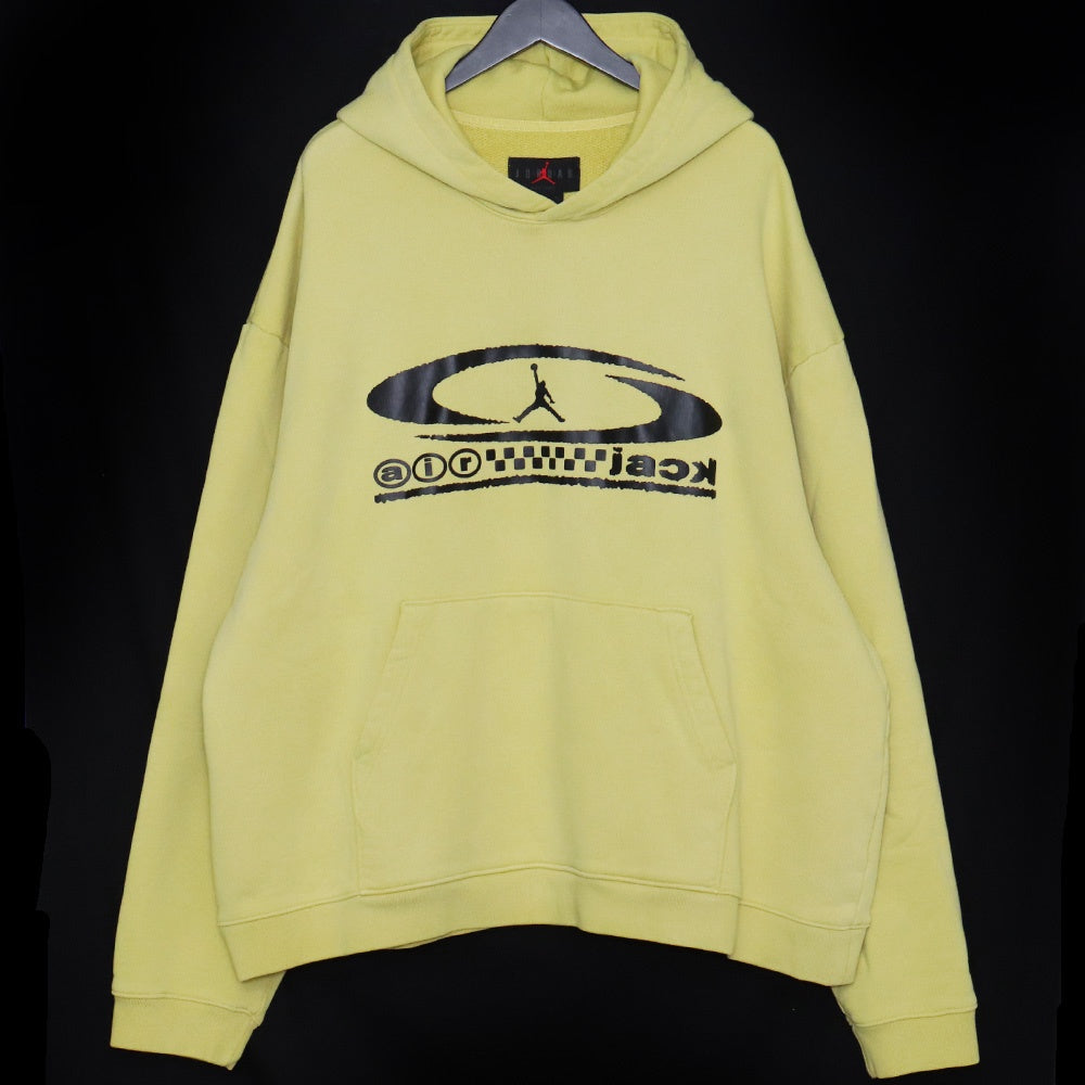 Nike Jordan Travis Scott Pullover Hoodie 2 Yellow Size XL