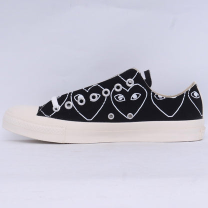 PLAY COMME des GARCONS Chuck Taylor Sneakers Black Size 27cm