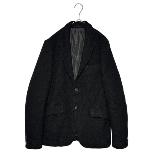 COMME des GARCONS HOMME 09AW Wool Jacket Black Size XS
