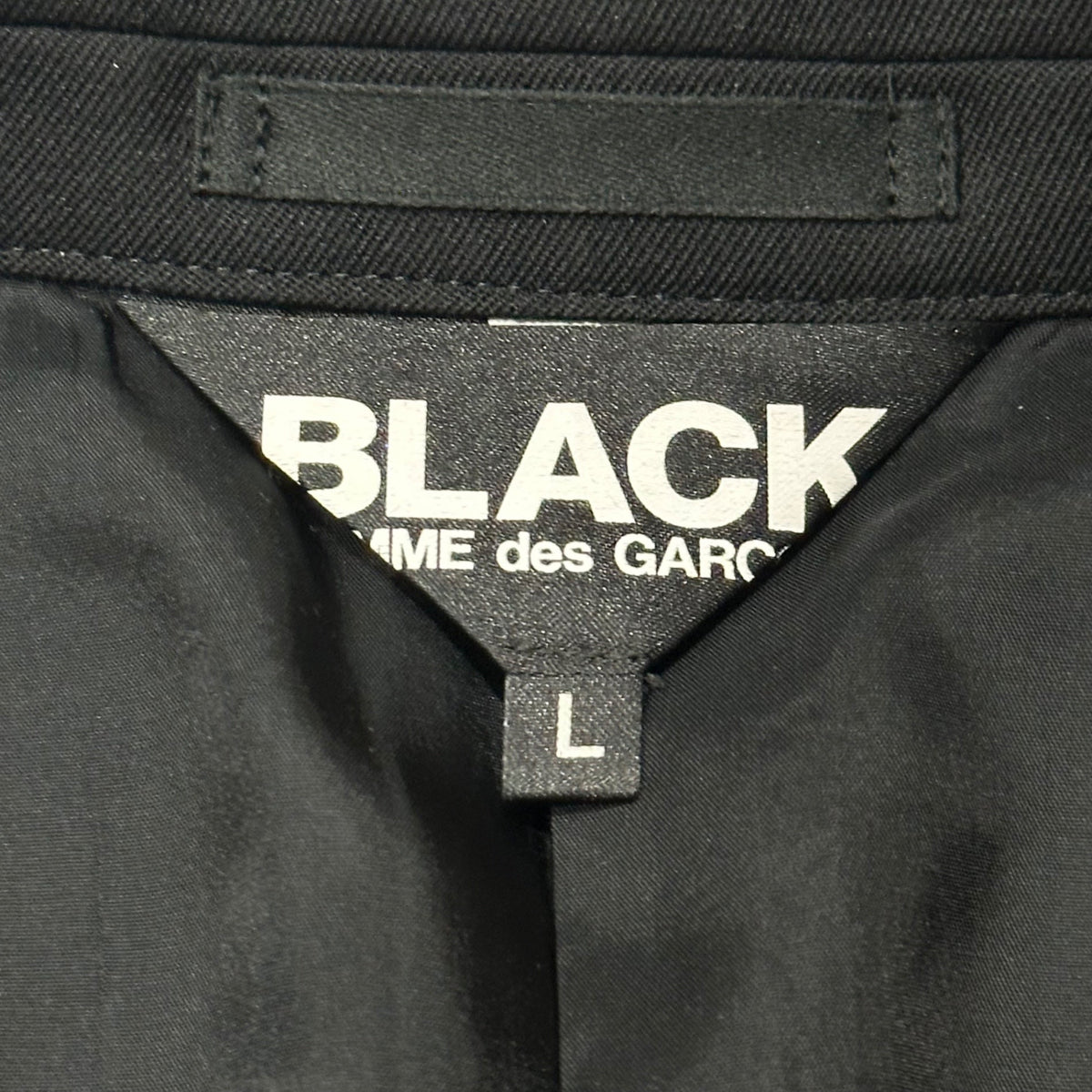 BLACK COMME des GARCONS 23AW Slash Pocket Jkt Blk Size L