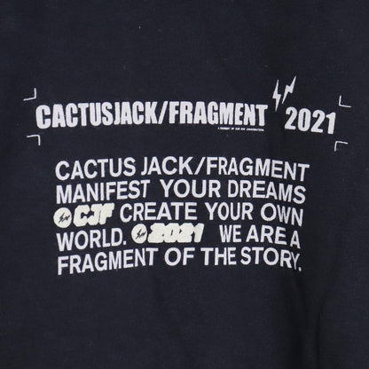 Vintage TS Cactus Jack Fragment Logo Long Sleeve T-Shirt Size L