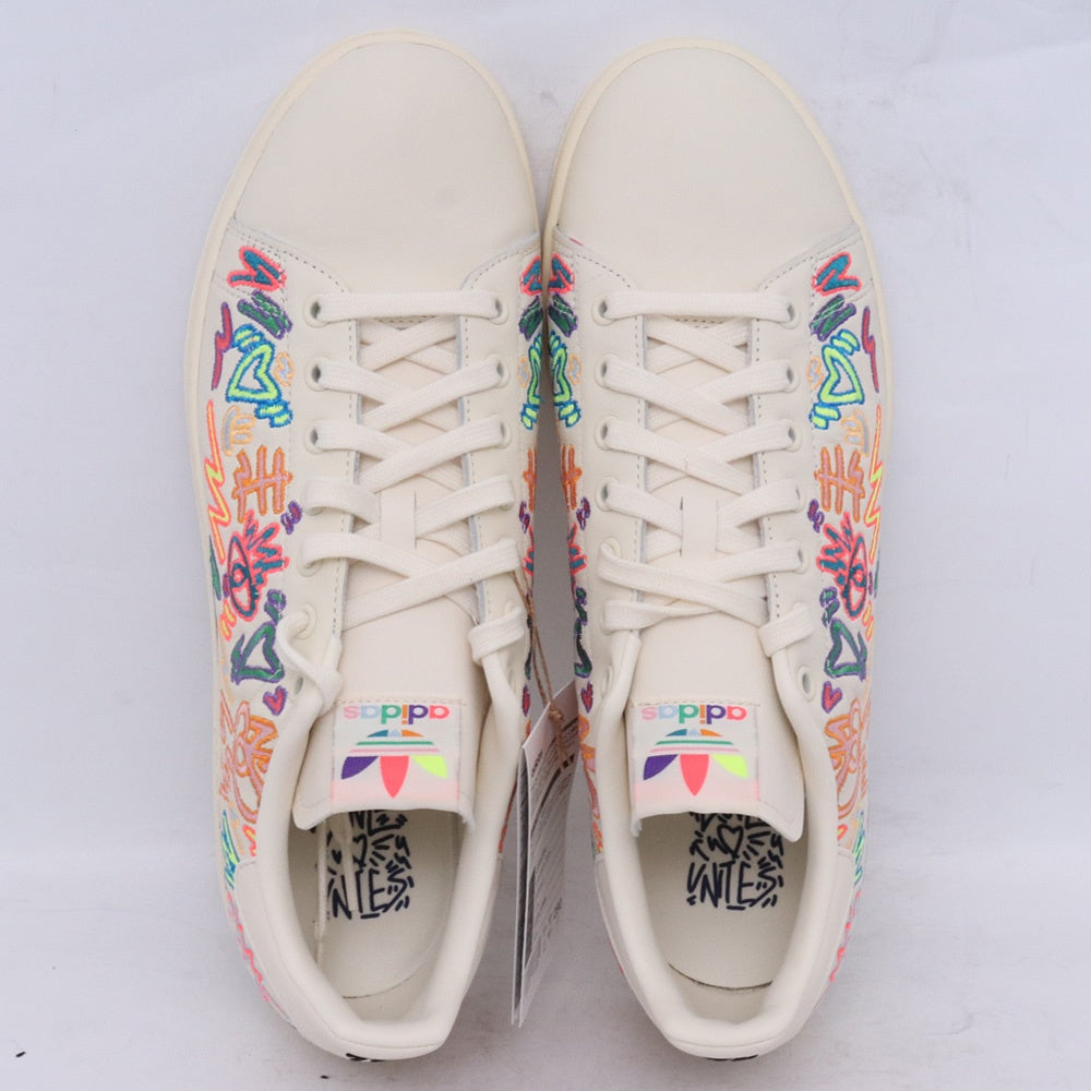 ADIDAS Stan Smith Low-Top Sneakers Cream White Size 29cm