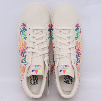 ADIDAS Stan Smith Low-Top Sneakers Cream White Size 29cm