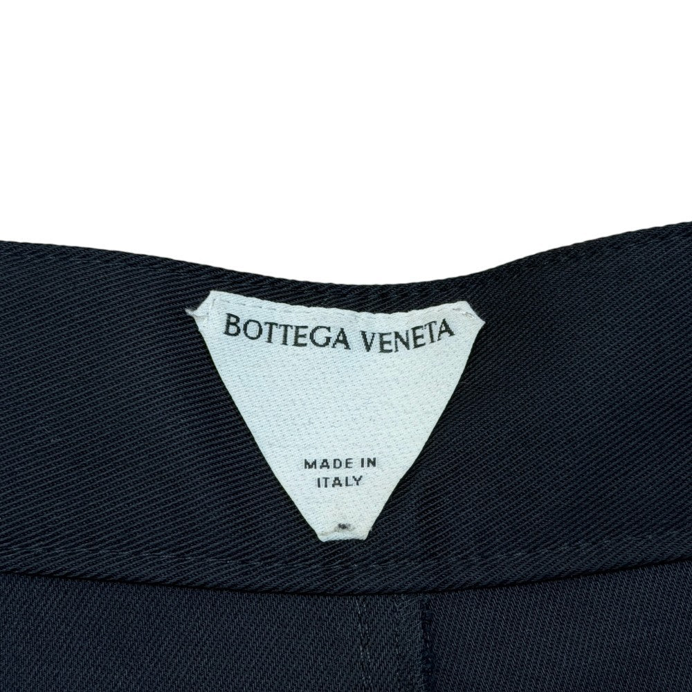 BOTTEGA VENETA Sailor Cotton Trousers Navy Size 44