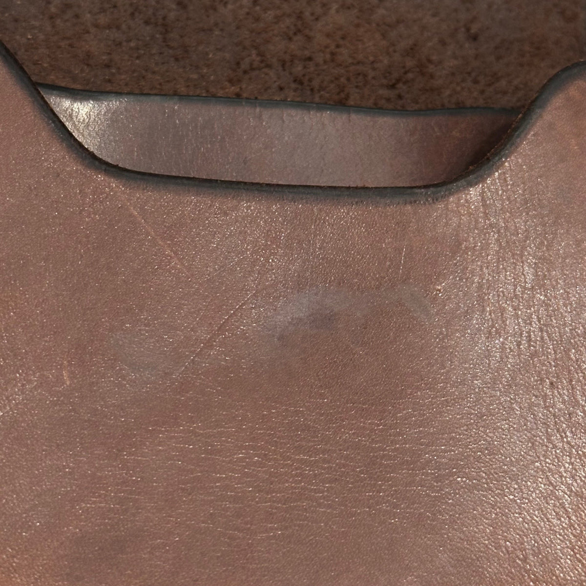 goro's Saddle Leather Concho Belt Pouch Brown