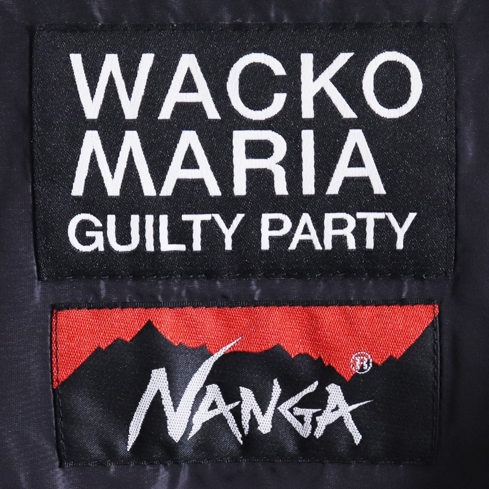 WACKO MARIA x NANGA 22SS Nylon Mountain Jacket Black Size XL
