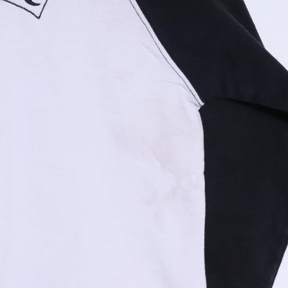 CHROME HEARTS OLD T-Bar Logo Raglan Hoodie White Size XS