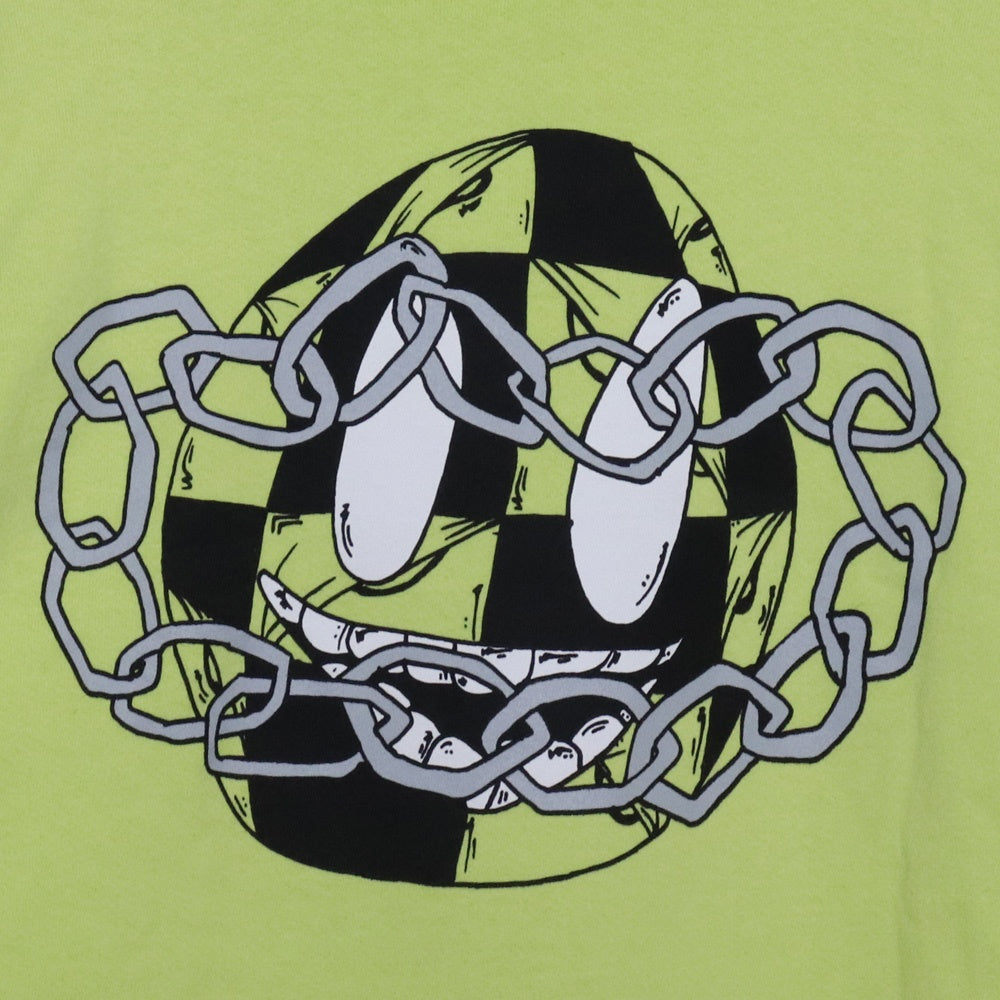 CHROME HEARTS x Matty Boy 22AW Chain Game Lime Green Hoodie Size XL