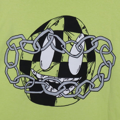 CHROME HEARTS x Matty Boy 22AW Chain Game Lime Green Hoodie Size XL