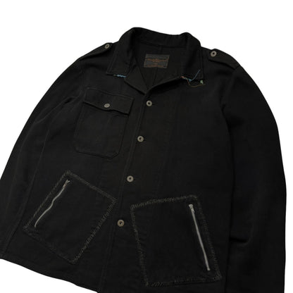 UNDERCOVERISM 03SS SCAB Afghan Collar Grunge Jacket Size L