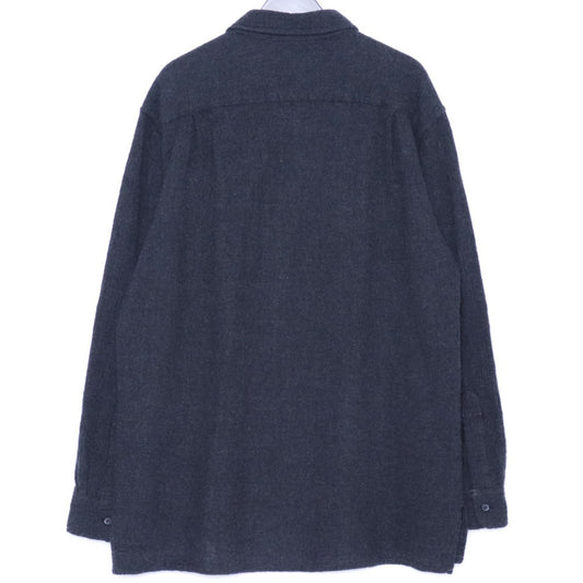 S'YTE YOHJI YAMAMOTO 25AW Wool Gauze Zip Shirt Size 3