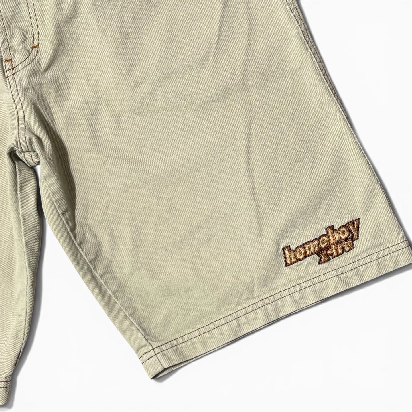 HOME BOY 90s Cotton Twill Workwear Shorts Size 34INCH