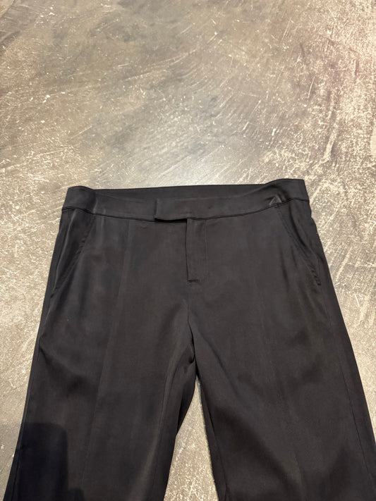 Room SERVICE Black Cupro Viscose Pants Size S