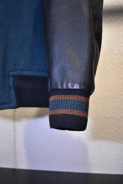 Vintage 80s Monsieur Nicole Wool Varsity Jacket Size M
