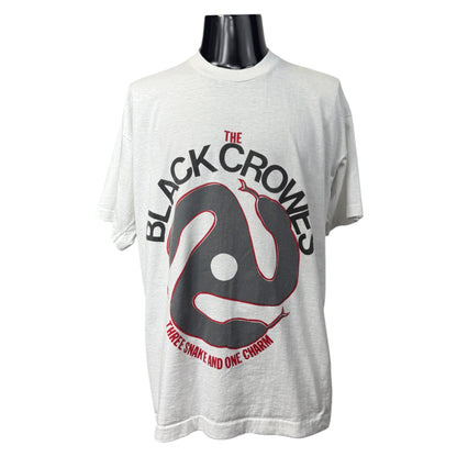 THE BLACK CROWS THREE SNAKE AND CHARM TOUR T-Shirt Black Size XL