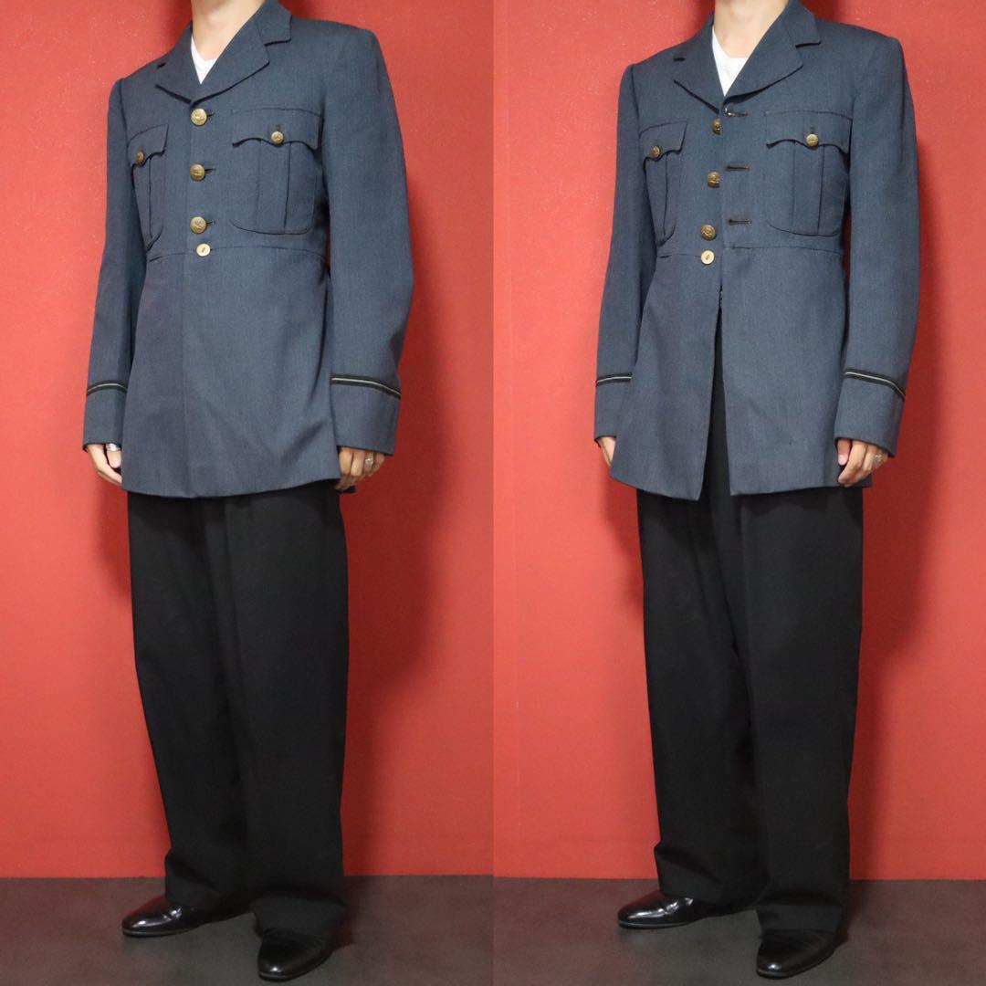 Vintage Burberrys 1950s RAF Military Wool Jacket Size FREE
