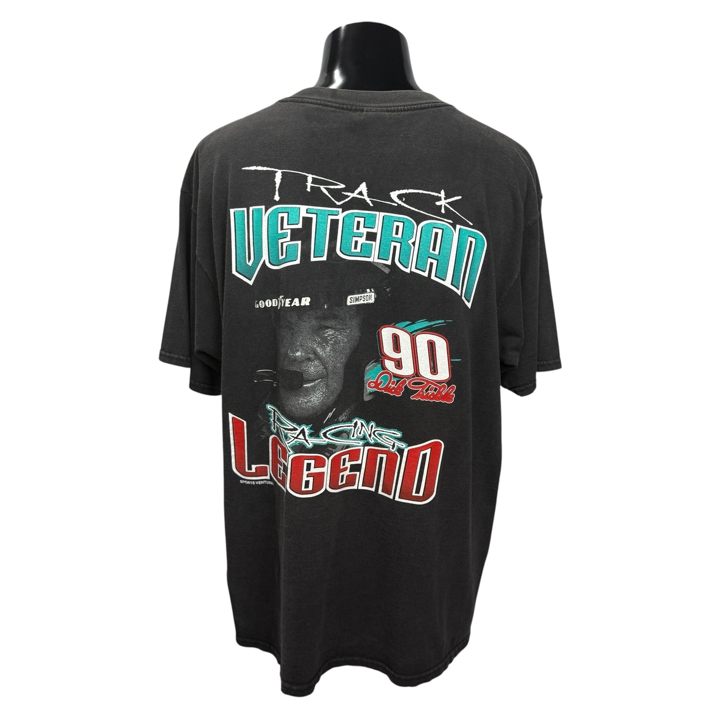 NASCAR Vintage Dick Trickle Racing Graphic T-Shirt Size XL