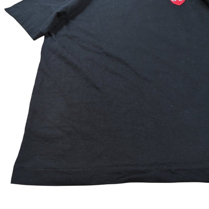 PLAY COMME des GARCONS 25SS Heart Motif T-Shirt Black Size L